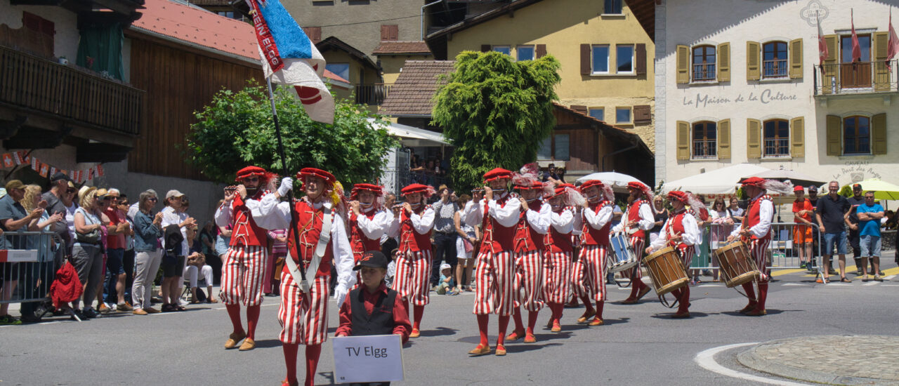 28. Eidgenössisches Tambouren- und Pfeiferfest in Savièse