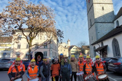 Das traditionelle Gruppenfoto vor dem Munot